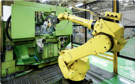機械工場 CNC横型フライス盤